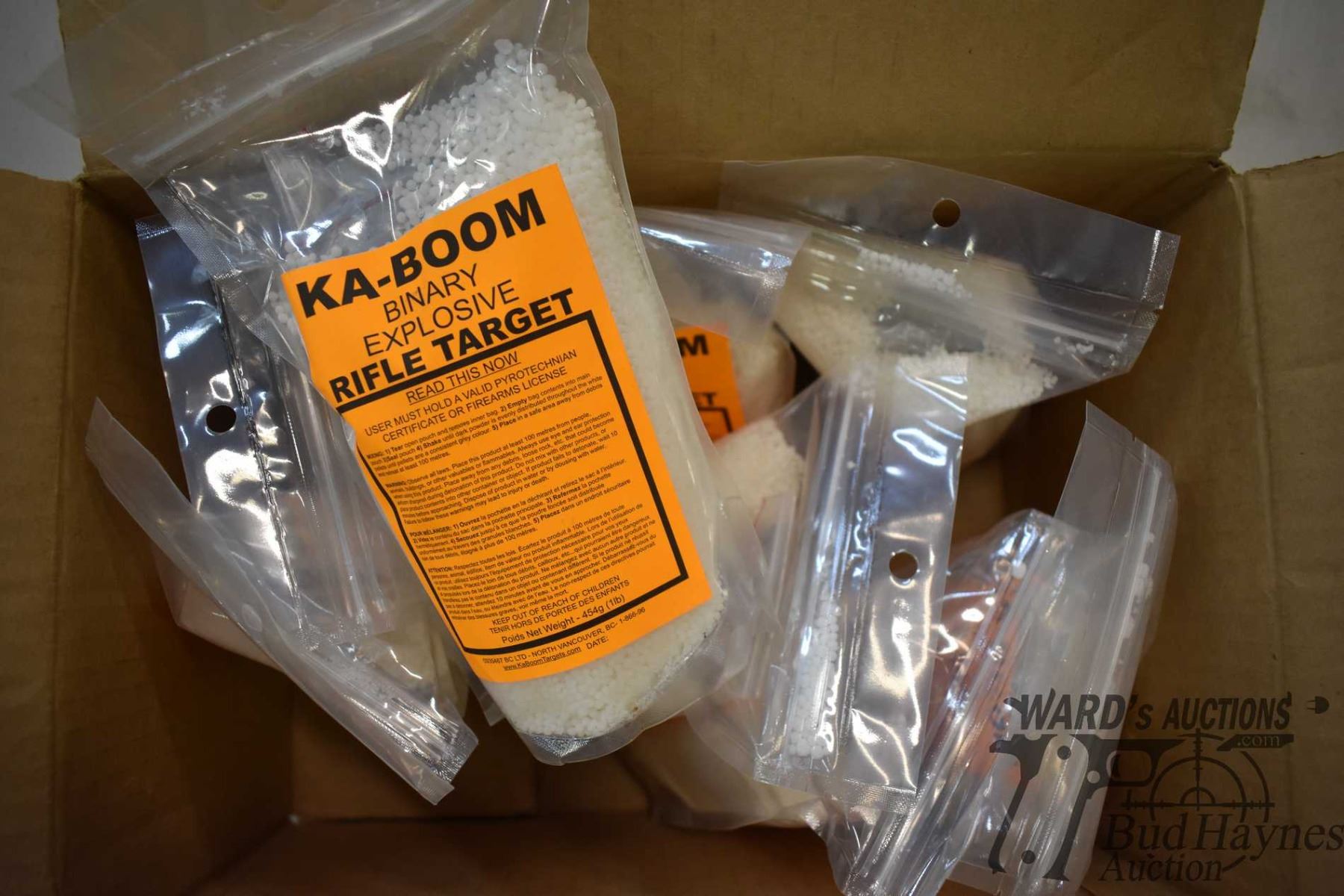 Target Kill Box Box containing 8 Ka-Boom Binary Rifle Targets