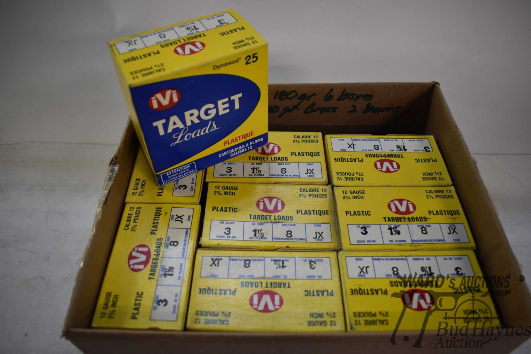 Nine 25 count boxes iVi Target loads 12 GA 2 3/4