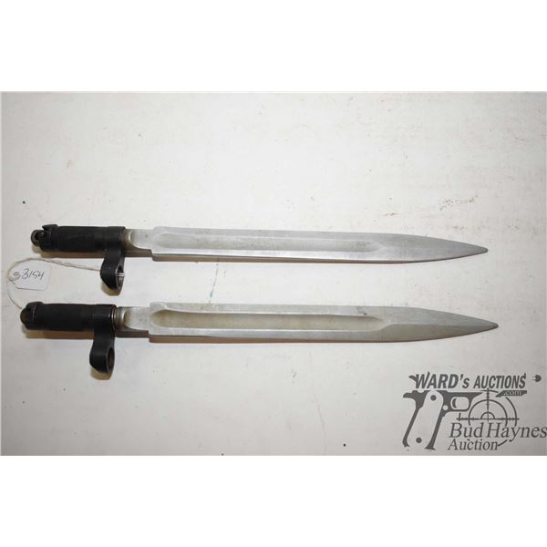 Two SKS bayonets