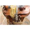 Image 10 : * 15" Big Horn Roping Saddle - Stamped 278 - Ralide Tree Double Rigging = Stamped 1935 on latigo Kee