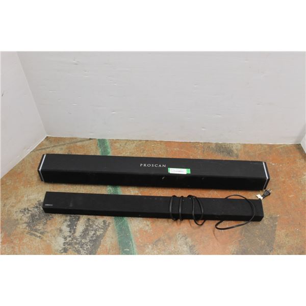 * Samsung & ProScan Centre Speakers - 37" x 34" - Untested, as is