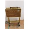 Image 1 : * (4) Vintage TV Stands on Wheeled Cart