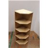 Image 1 : * Corner Shelf - Five Shelves - 13" x 12" x 39.5" Tall