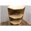 Image 3 : * Corner Shelf - Five Shelves - 13" x 12" x 39.5" Tall
