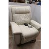 Image 1 : * Faux Leather Power Recliner Chair - Works