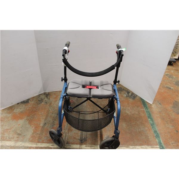 * Nexus Folding Walker w/Basket - Brakes Need Work
