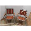 Image 1 : * (2) Vintage Folding Chairs