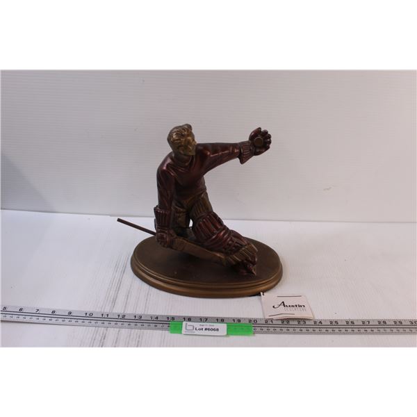 Austin Goalie Sculpture - 12" x 10" x 6"