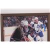 Image 2 : Ron Lowe Goalie Picture in Frame - 15" x 12"