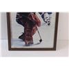 Image 3 : Ron Lowe Goalie Picture in Frame - 15" x 12"