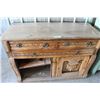Image 1 : ** Antique Regency Style Buffet (Late 1800's) - Needs Repair - 52" x 22" x 36" Tall