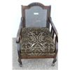 Image 2 : ** Antique Kroehler Rattan Upholstered Sitting Chair - Some Wear