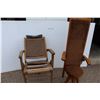 Image 1 : ** Antique Hamilton Manufacturing Solicitors Chair 53" Tall & Dental Chair (Some Wear)