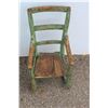 Image 2 : ** Vintage Children's Folding Desk & Antique Wooden Children's Chair