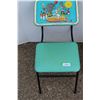Image 4 : ** Vintage Children's Folding Desk & Antique Wooden Children's Chair