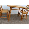 Image 3 : ** Children's Wooden Table & Chairs Set