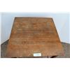 Image 4 : ** Antique Wooden Entry Table - 22" x 22" X 30" Tall