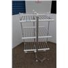 Image 1 : ** Heated Hanging Clothes Dryer - 28" x 25" x 54" Tall - Untested