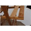 Image 2 : ** Glam Wooden Step Ladder - Grade Three Quality - 68" Tall