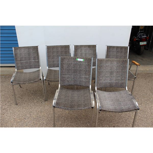 ** (6) Stacking Chairs - Some Wear