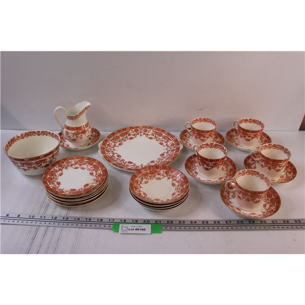 Elgin Filigree Tea Cup & Plates Set