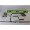 Image 1 : Hacksaw - Coping Saw - 2' Level - Post Level