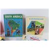 Image 4 : Children's Books - Small Toys - Dr. Suess Book Holder - (2) Books on America - Yarns