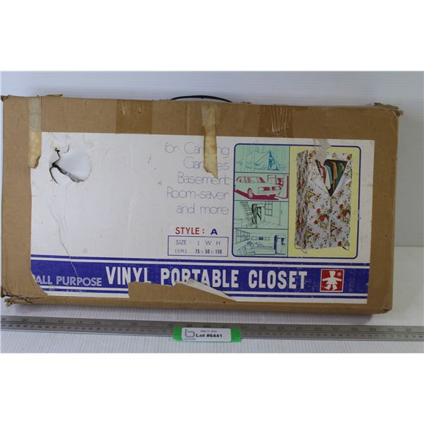 Vinyl Portable Closet (unknown completion)