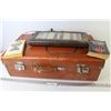 Image 1 : Vintage Suitcase - Unknown Solar Item? (2) Books - Steven King - Card Game Rules