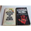 Image 2 : Vintage Suitcase - Unknown Solar Item? (2) Books - Steven King - Card Game Rules