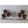 Image 1 : (6) Drinking Glasses - A&W Glass Mug