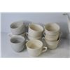Image 3 : Ceramic Coffee Pot - Assorted Cups - (4) Fire King Cups