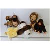 Image 1 : (5) Stuffed Animals & Hand Puppet
