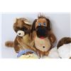 Image 2 : (5) Stuffed Animals & Hand Puppet