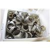 Image 5 : Metal canning Rings - Snap Rings - Glass Lids - Jars - Measuring Spoons