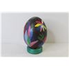Image 3 : Hand Painted Emu Egg on Wooden Stand