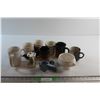 Image 1 : (7) Assorted Mugs, Measuring Cups and Assorted Items