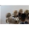 Image 3 : (7) Assorted Mugs, Measuring Cups and Assorted Items