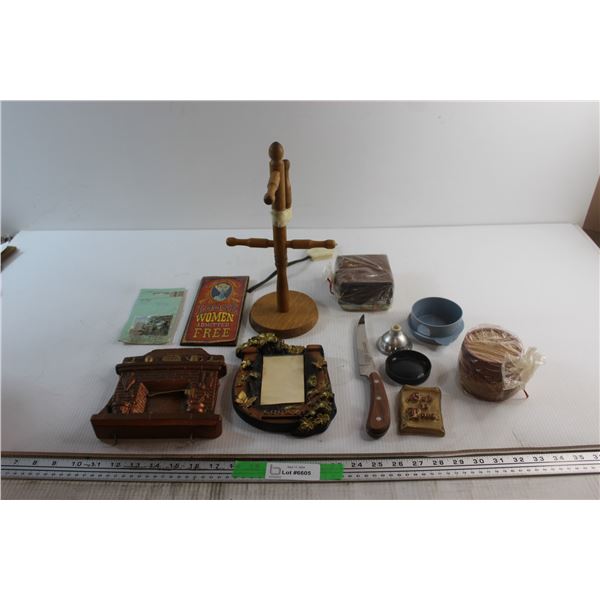 Northcraft Knife, Coasters, Photo Frame, Wall Decoration and Assorted Items