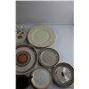 Image 3 : (10+) Assorted Plates and (6) Coffee Cups