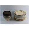 Image 9 : (10+) Assorted Plates and (6) Coffee Cups
