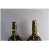 Image 2 : (2) Seagram V.O. Texas Mickey Liquor Bottles