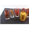 Image 3 : (7) Collectible Glasses and Robin's Donuts Cup