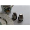 Image 8 : Salt & Pepper Shakers, (6) Assorted Mugs and Assorted Decorative Plates
