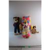 Image 1 : (3) Assorted Plush Toys
