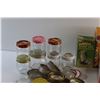 Image 4 : (7) Assorted Bernardin Glass Jars and Assorted Bernardin Snap Lids