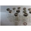 Image 3 : (12) Assorted Canning Jars - With Glass Inserts