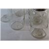 Image 6 : (12) Assorted Canning Jars - With Glass Inserts