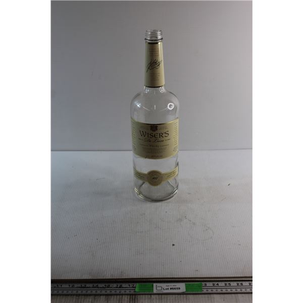 Weiser's Texas Mickey Liquor Bottle