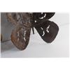Image 5 : (2) Decorative Metal Butterflies and Wind Chime